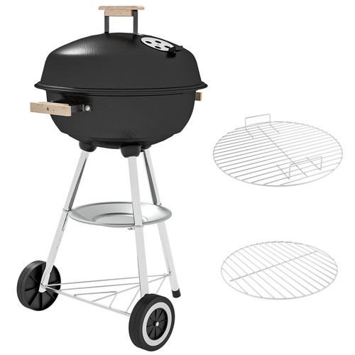 Outsunny bbq grill 85h cm - bbq,
