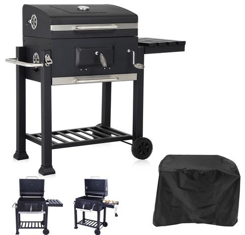 Large charcoal bbq grill - charcoal,