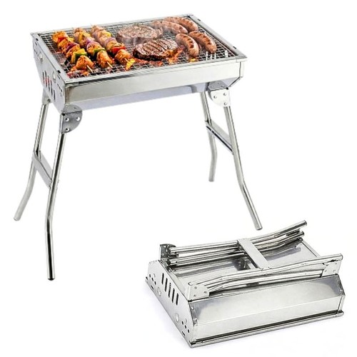 Portable folding charcoal bbq - portable,