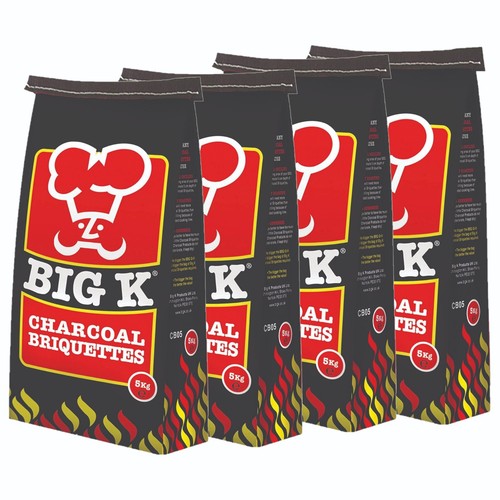 Big charcoal briquettes - big,