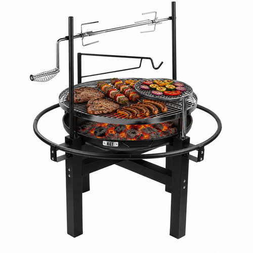 Kct bbq with rotisserie grill - bbq,