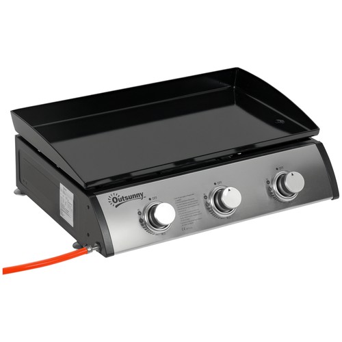 Outsunny portable gas plancha - gas,