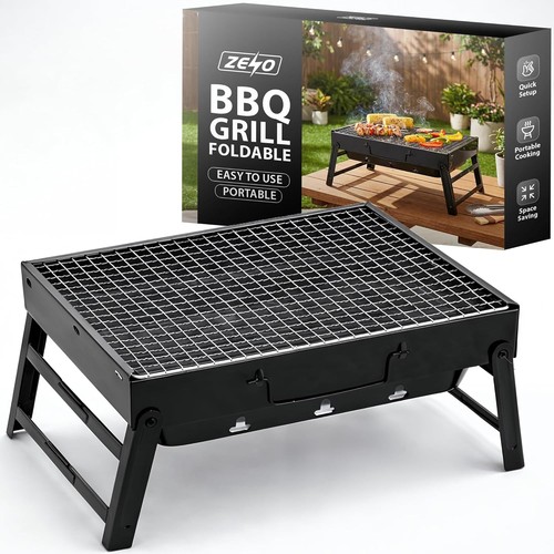 Portable folding charcoal - portable, bbq
