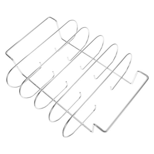 Silver iron barbecue rack for - silver,