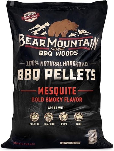 Hardwood pellets bear - hardwood,