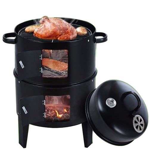 Charcoal smoker bbq - in,