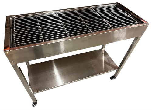 Large charcoal bbq grill - bbq, in