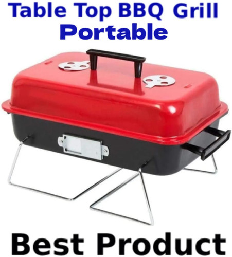 New table top porable - top, bbq