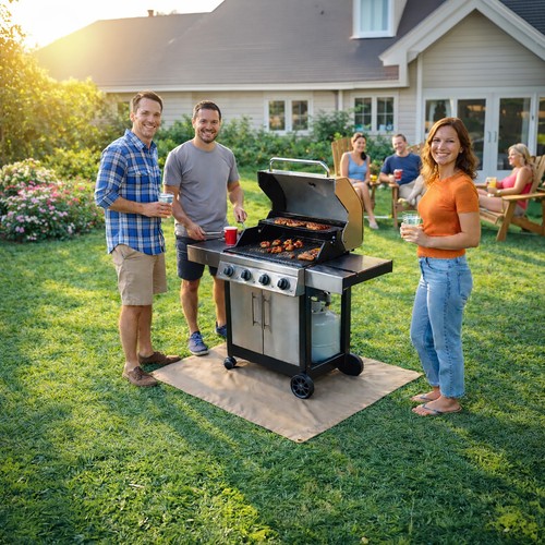 Bbq protection mat heat - bbq,