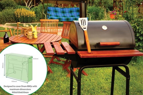 Waterproof drum bbq cover - bbq,