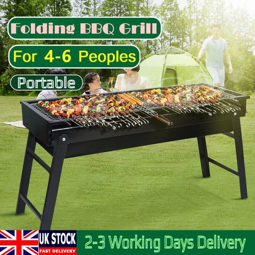 Large portable folding bbq - portable,