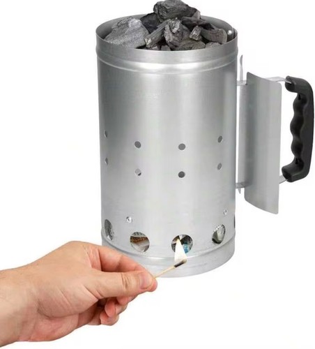 Barbecue chimney starter - chimney, quick