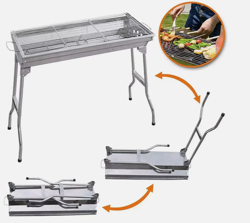Folding bbq charcoal grill - folding,