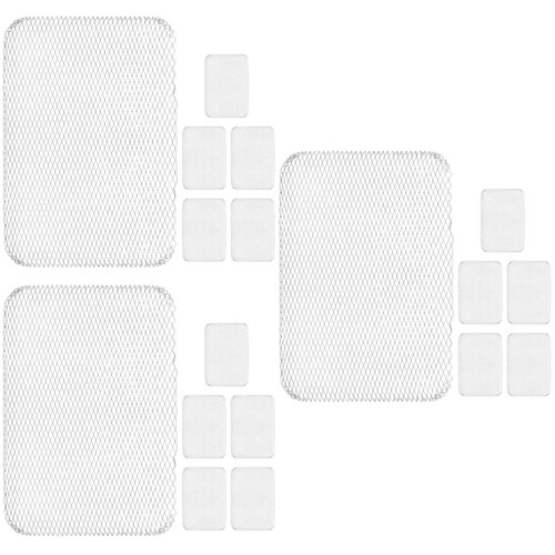 Reusable silver aluminum - aluminum, grill
