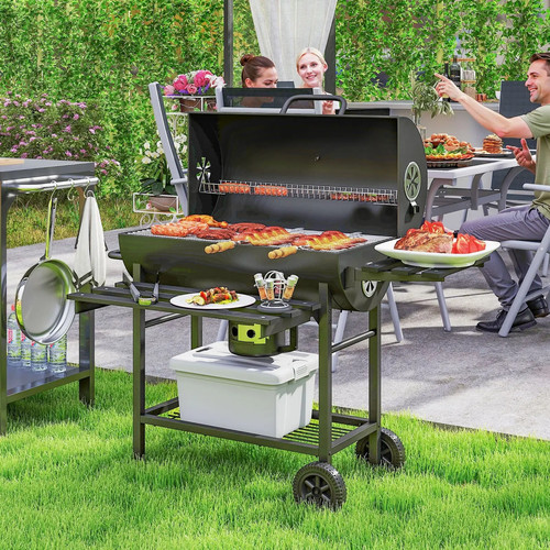 Large charcoal bbq grill - bbq,