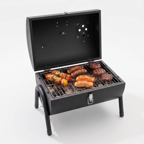 Portable charcoal mini barrel - mini,