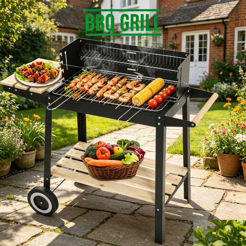 Heavy duty bbq grill - heavy,